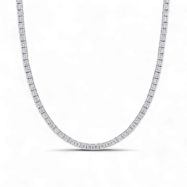 Item | Buy Moissanite Tennis Necklace in 925 Sterling Silver | SPOP Enterprise Global